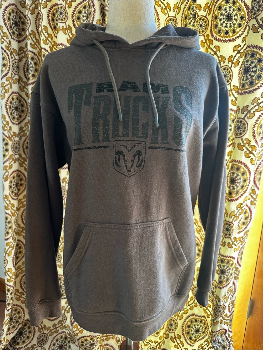 Dodge RAM Trucks Brown Hooded Sweatshirt